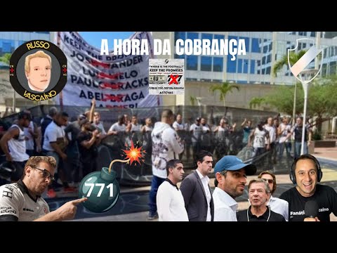 FJV COBRA A 777 EM FRENTE SEDE NO RIO / RUSSO BOTA FABIO AZEVEDO NO SEU DEVIDO LUGAR!!!