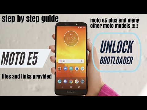 How To Unlock Bootloader On Motorola Moto E5 Plus and many other moto phones