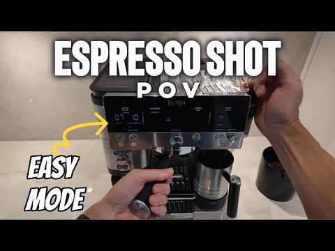 Ninja Luxe Café: Espresso Shot Demo | POV |