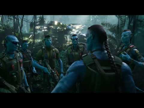Avatar: The Way of Water (2022) - Spider teaches Quaritch about Na'vi culture and language