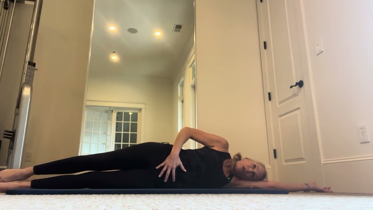Both Legs Together: Side Leg Lift Series