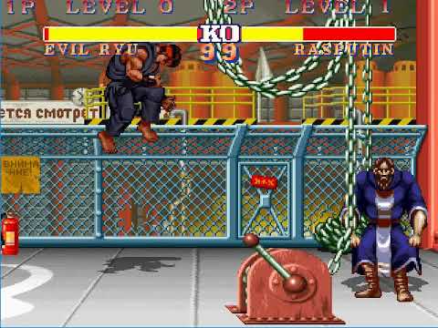 Street Fighter II Deluxe 2 [MUGEN] - Evil Ryu vs Rasputin