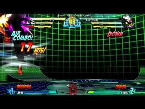 Trinigamers MVC3 Tournament - Winners Bracket - Round 2 - Redeyes vs Geese