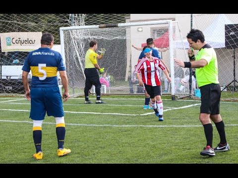 Fútbol para ciegos: Boca 1-4 River y Paradeportes Cañuelas FC 2-2 Huracán
