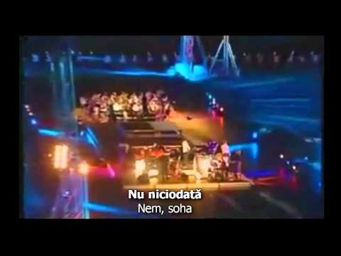 Claudio Baglioni -  Mai piu come te (subtitles magyar, romana)