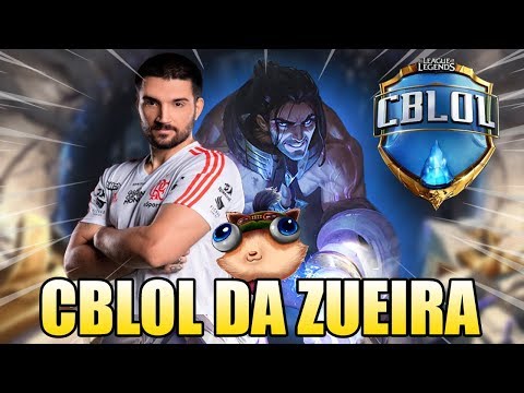 RAGE DO BRTT E SYLAS NO CBLOL - CBLOL DA ZUEIRA