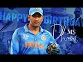 HAPPY BIRTHDAY THA7A MS DHONI CAPTAIN COOL TNMSDFC Rg Editzz