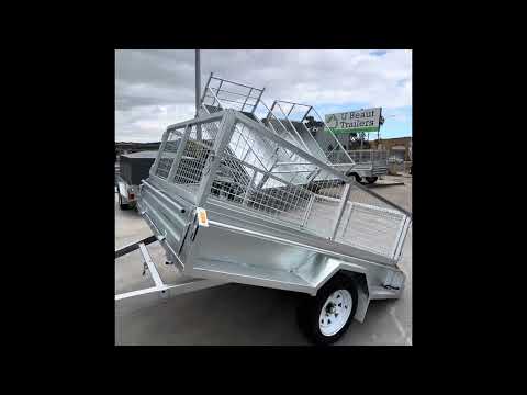 8×5 Single Axle Box — 750kg, Galvanised