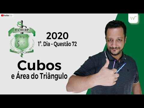 FAMERP 2020 (Q.72) | Cubos e Área Triangular