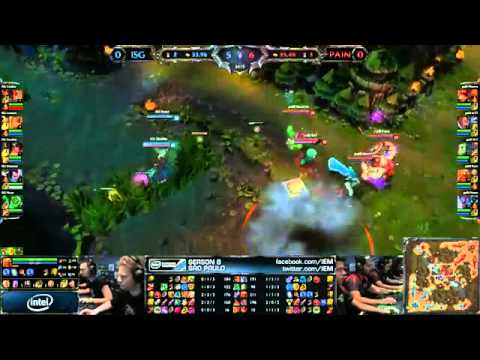 paiN Gaming vs Isurus Gaming | Game 1 - Quarterfinal | IEM São Paulo 2014 [HQ]