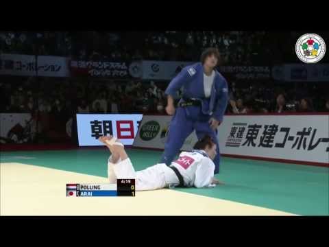 Judo Grand Slam Tokyo 2013: Kim POLLING (NED) - Chizuru ARAI (JPN) Final [-70kg]