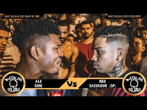 (PEGOU FOGO 🔥🔥🔥) SALVADOR (SP) E NEO VS ALE E GINE - BATALHA DO COLISEU