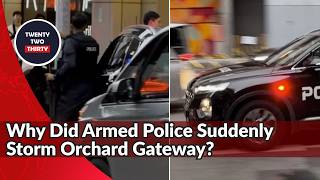 Armed Police Rush Into Orchard Gateway After Youth Dispute Sparks Safety Concerns