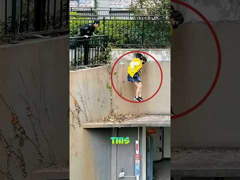 Unreal Parkour Moves to Escape Cops!  😯😂