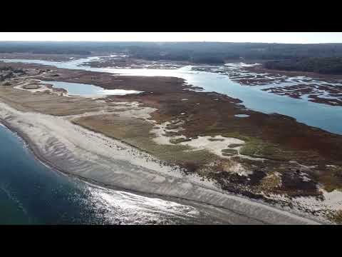 Beautiful Town Neck, East Sandwich, Cape Cod, Massachusetts. DJI Mavic Mini