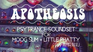 Video thumbnail for Apotheosis Psytrance Soundset for Moog Slim & Little Phatty - Full On/Dark Psytrance Patches 2020 by Kulshan Studios