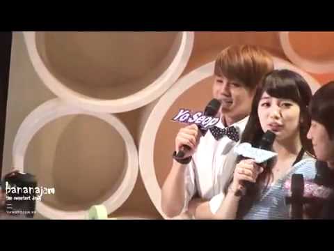 [FANCAM] 110611 Mu Core #1  - YoSeob Focus featuring doojoon and suzy as emcees