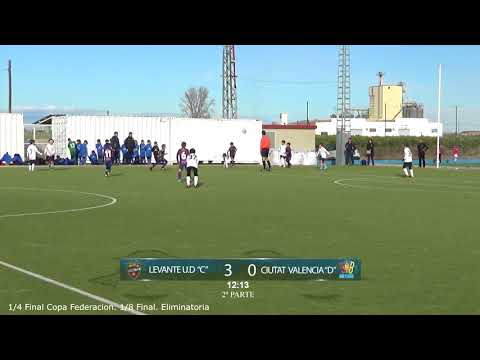 Ronda 1/4 Final. Levante UD "C" 4 - 0 Ciutat de Valencia "D" (Ballilla)