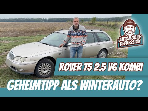 Rover 75 2.5 V6 station wagon – an insider tip as a winter car? Review & test drive