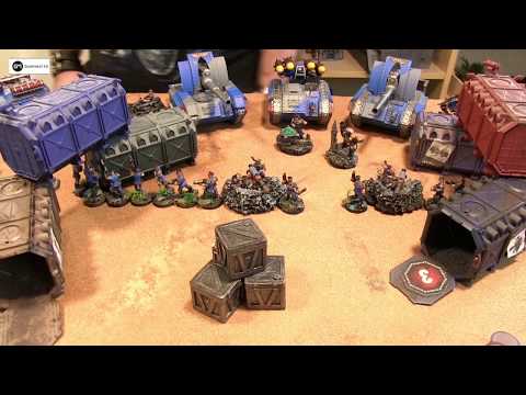 Warhammer 40K BatRep - *NEW* Crimson Fists vs Mordia