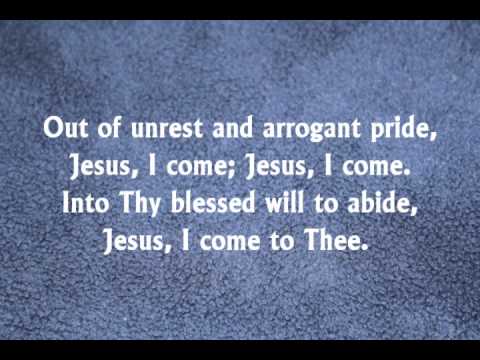 Jesus, I Come with Lyrics by Shelly Moore Band
