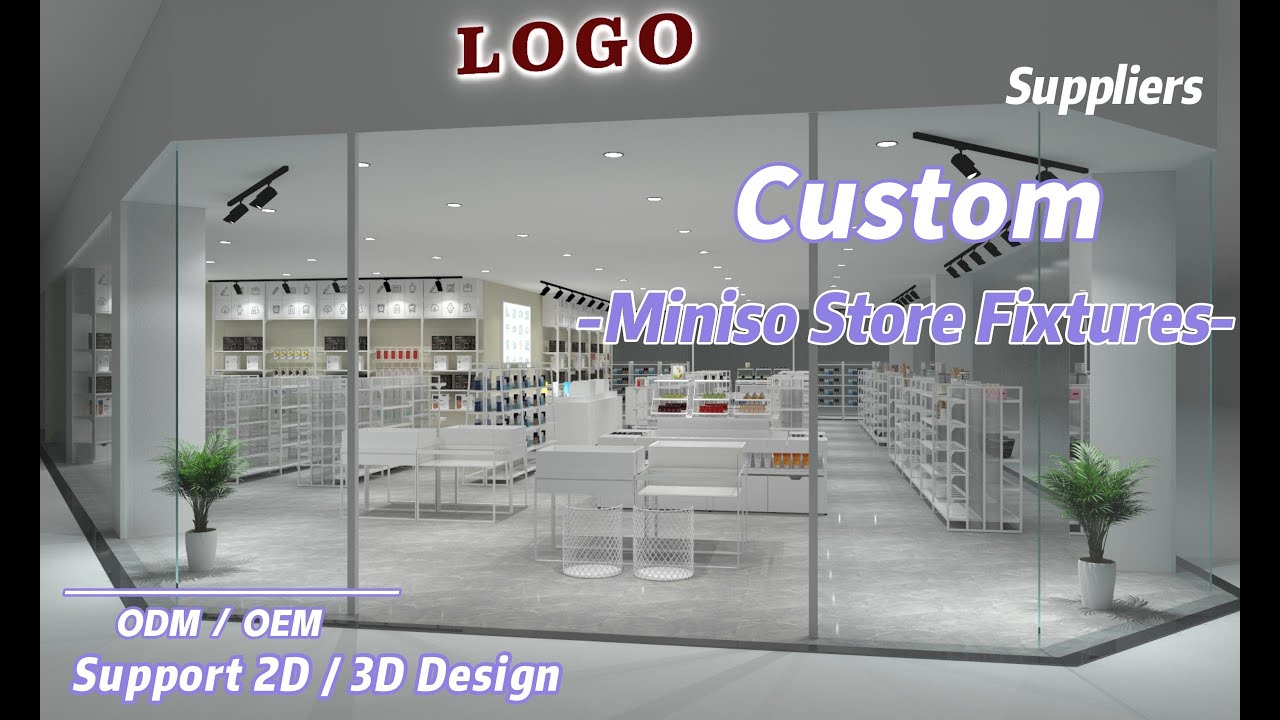 Achieve Retail Excellence with Miniso Shop Design and Custom Store Fixtures