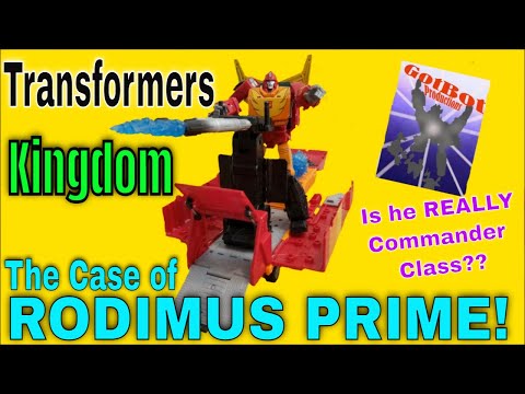 The Case of Transformers Kingdom Rodimus Prime - GotBot True Review NUMBER 898