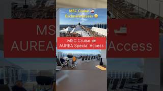 MSC Cruises – Aurea Experience Access | MSC Lirica #cruising #mediterranean #msccruise