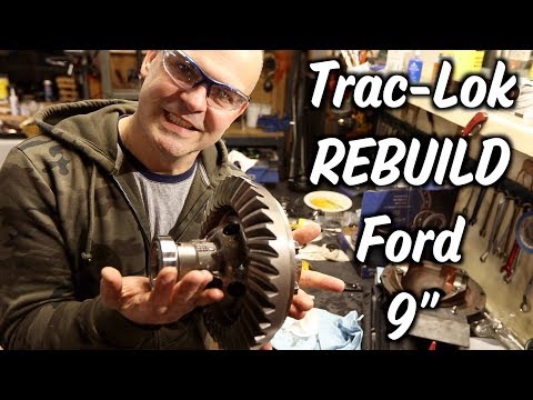 3.17-Trac-Lok Rebuild - Ford 9\" Posi - Part 1 of Gear and Axles