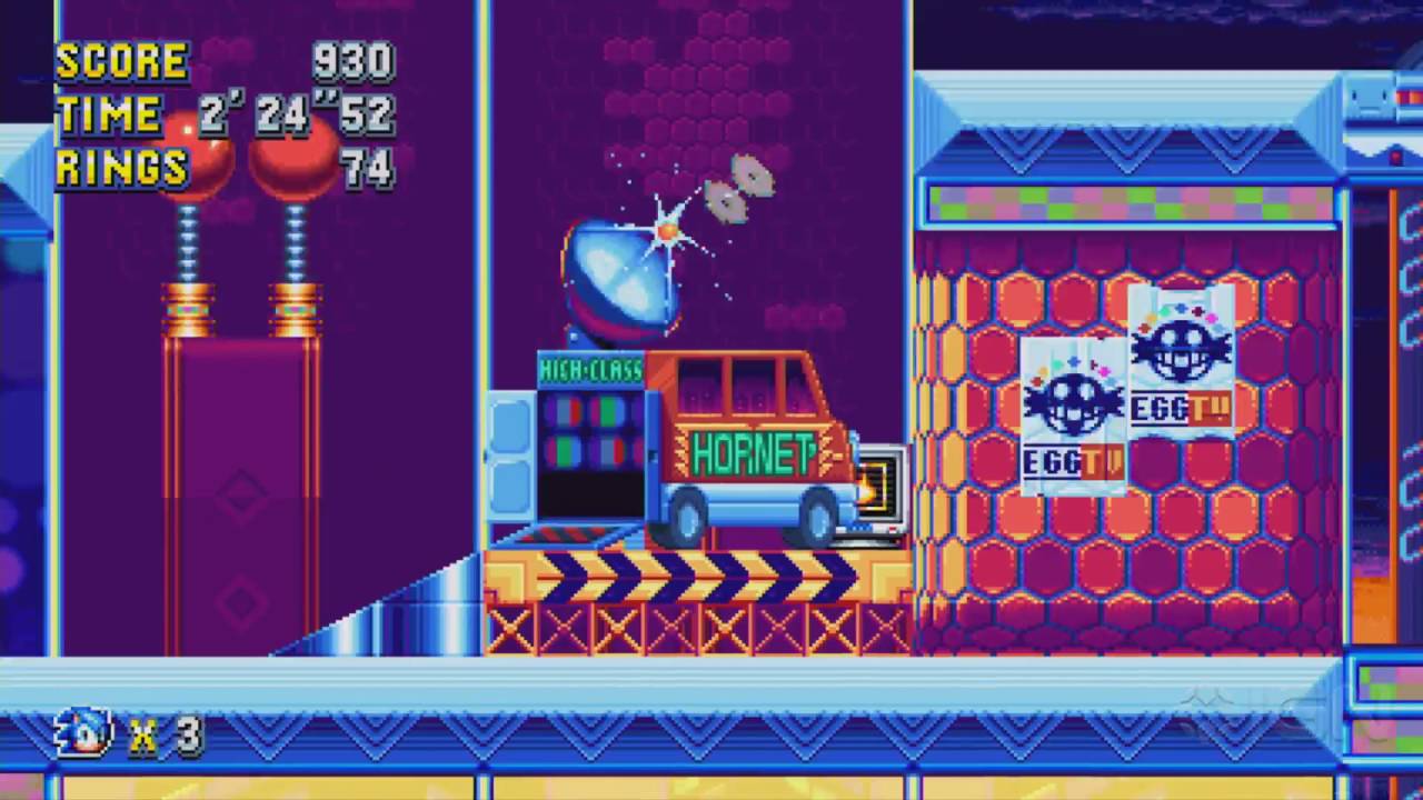 7 Minutes of Sonic Mania Gameplay - PAX West 2016 - YouTube