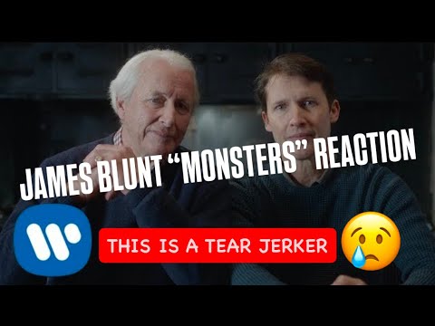 JAMES BLUNT "MONSTERS" FIRST TIME REACTION | THIS IS A TEAR JERKER