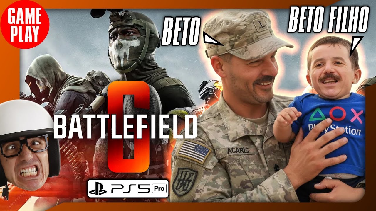 🎮🚨 RODIGUI CONTRA TODOS NO BATTLE ROYALE  DO BETO FILHO 6 no  PS5 PRO  - BATTLEFIELD 6 #battlefield6
