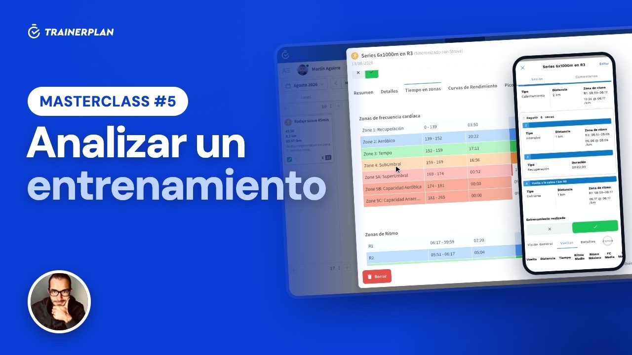 Masterclass #5 · Analysing a completed workout in TrainerPlan