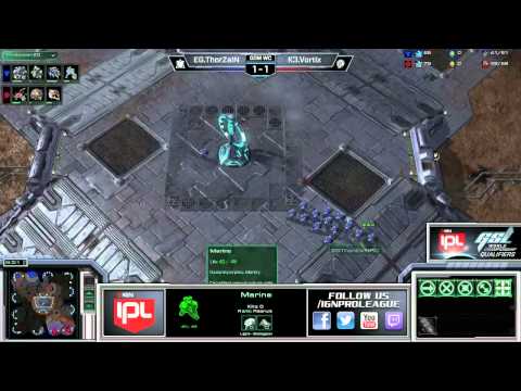 ThorZaIN vs Vortix - Game 3 - GSL World Championship EU Qualifier