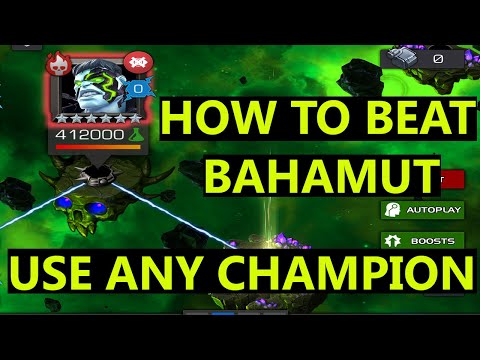 HOW TO BEAT BAHAMUT ACT 8.2 FINAL BOSS MARVEL CONTEST OF CHAMPIONS