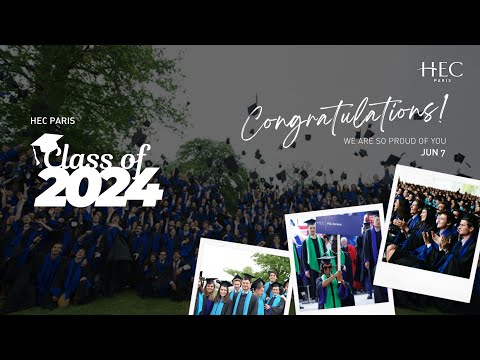 Commencement Ceremony: Grande école / Master and PhD Class of 2024