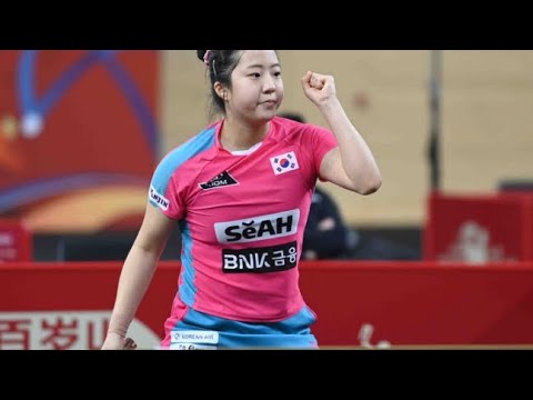 신유빈 32강전 미친 퍼포먼스! 슬로우모션 하이라이트 | X SMASH #XSMASH