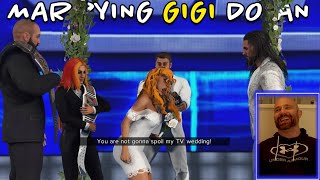 WWE 2K24 MyRISE - Becky Lynch Interrupted My Gigi Dolin Wedding! 😂