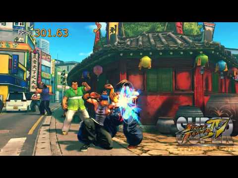 Super Street Fighter 4 AE 2012 PC Benchmark