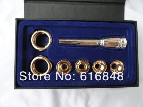 Trumpet Mouthpiece Kit Demonstration - 2b, 2c, 3b, 3c 