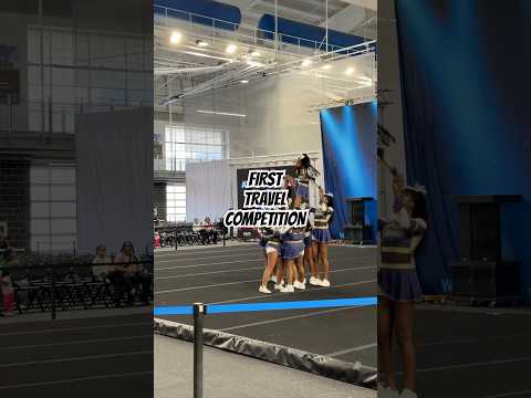 Aaliyah’s first travel cheer competition!