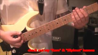 How to play Engine No.9 by Deftones on guitar by Mike Gross