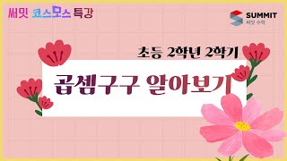 [써밋코스모스 특강] 2학년2학기곱셈구구 알아보기