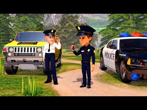Cartoon Cars compilation 30 MIN. Police Cars Cartoons for children. Truck movies for children.