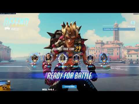 AQUAMARINE JUNKRAT RIALTO GAMEPLAY OVERWATCH SEASON 34 TOP 500
