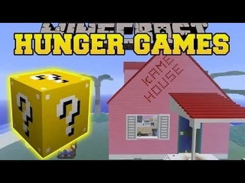 Minecraft: DBZ KAME HOUSE HUNGER GAMES - Lucky Block Mod - Modded Mini-Game