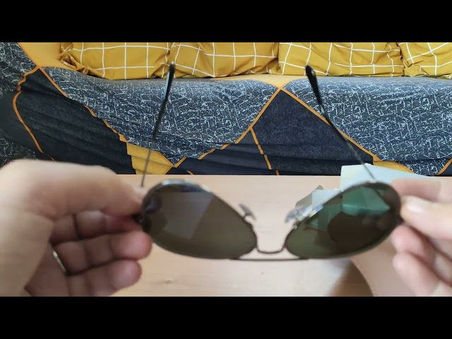 Vídeo relacionado con Ray-Ban Aviator Large Metal, Gafas de Sol Unisex Adulto, Plateado (W0879 Gunmetal), 58