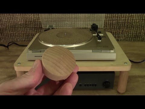 Turntable Update 7: Wooden Cone Feet