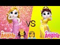 My Talking Angela Queen Vs Princess Dance Challenge