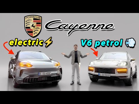 Porsche Cayenne V6 vs EV comparison REVIEW - petrol vs electric who will prevail?